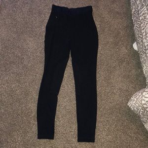 Navy blue horseback riding pants